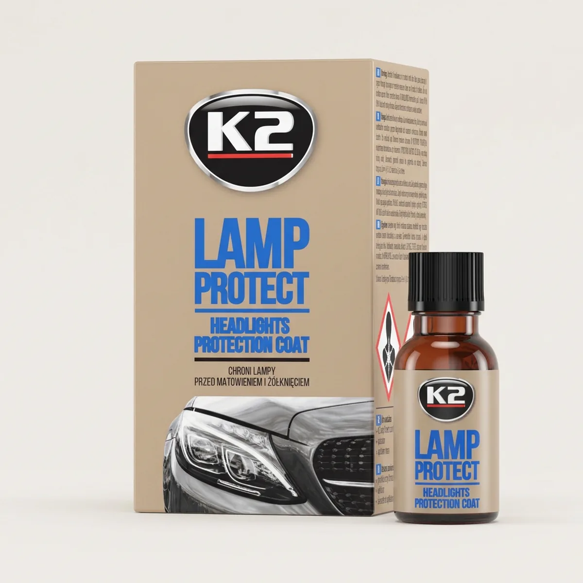 Lamp Protect headlight coating, 10 ml, K2