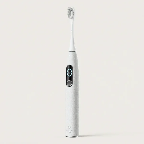 X Pro Elite electric toothbrush, grey, Oclean
