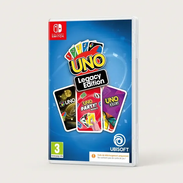 UNO Legacy Edition (Nintendo Switch, code en boîte), Ubisoft
